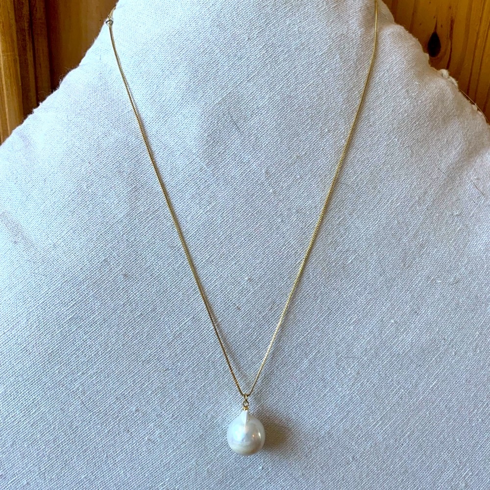 Pilgrim Elegant Gold plated Pearl Necklace